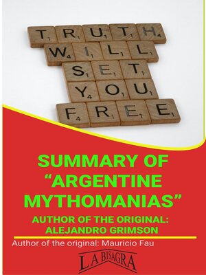 cover image of Summary of "Argentine Mythomanias" by Alejandro Grimson